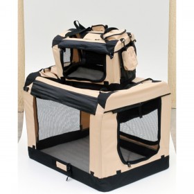 Soft Crate - Caixa de transporte-S-pequena - 49,5x34,5x35cm - desmontável - com mala