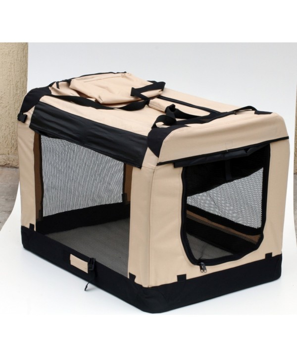 Soft Crate - Caixa de transporte-2XL-grande - 91,5x63,5x63,5cm - desmontável - com mala