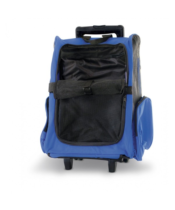 Backpack - mochila com rodas - 40x35x55cm - azul - tamanho grande