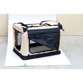 Soft Crate - Caixa de transporte-S-pequena - 49,5x34,5x35cm - desmontável - com mala